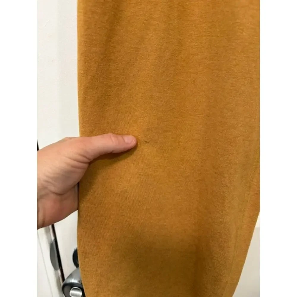 Vuori Performance Jogger Women's L Flax Heather Mustard Athleisure Sweatpants - Picture 7 of 13